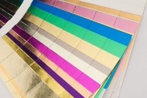 Colored paper adds luxury to printed marketing materials