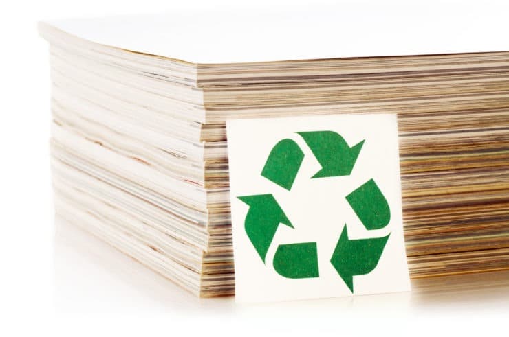 Paper recycling