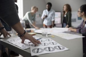 Printing process graphic design