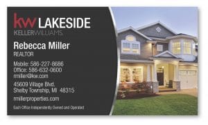 Real estate marketing Fort Worth business cards