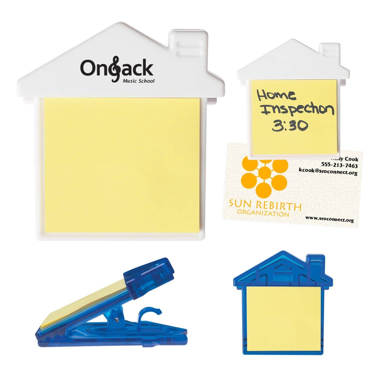 Real estate marketing Fort Worth sticky notes
