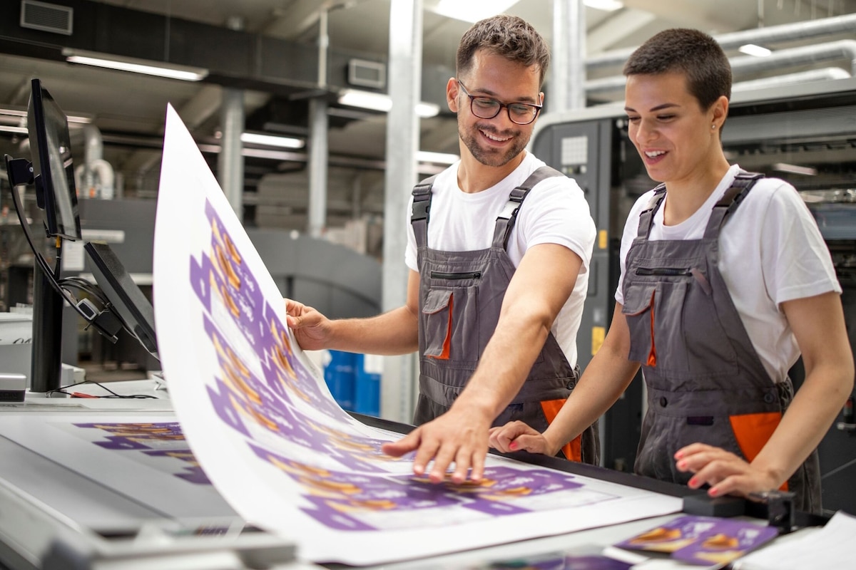 commercial printing specifications press operators