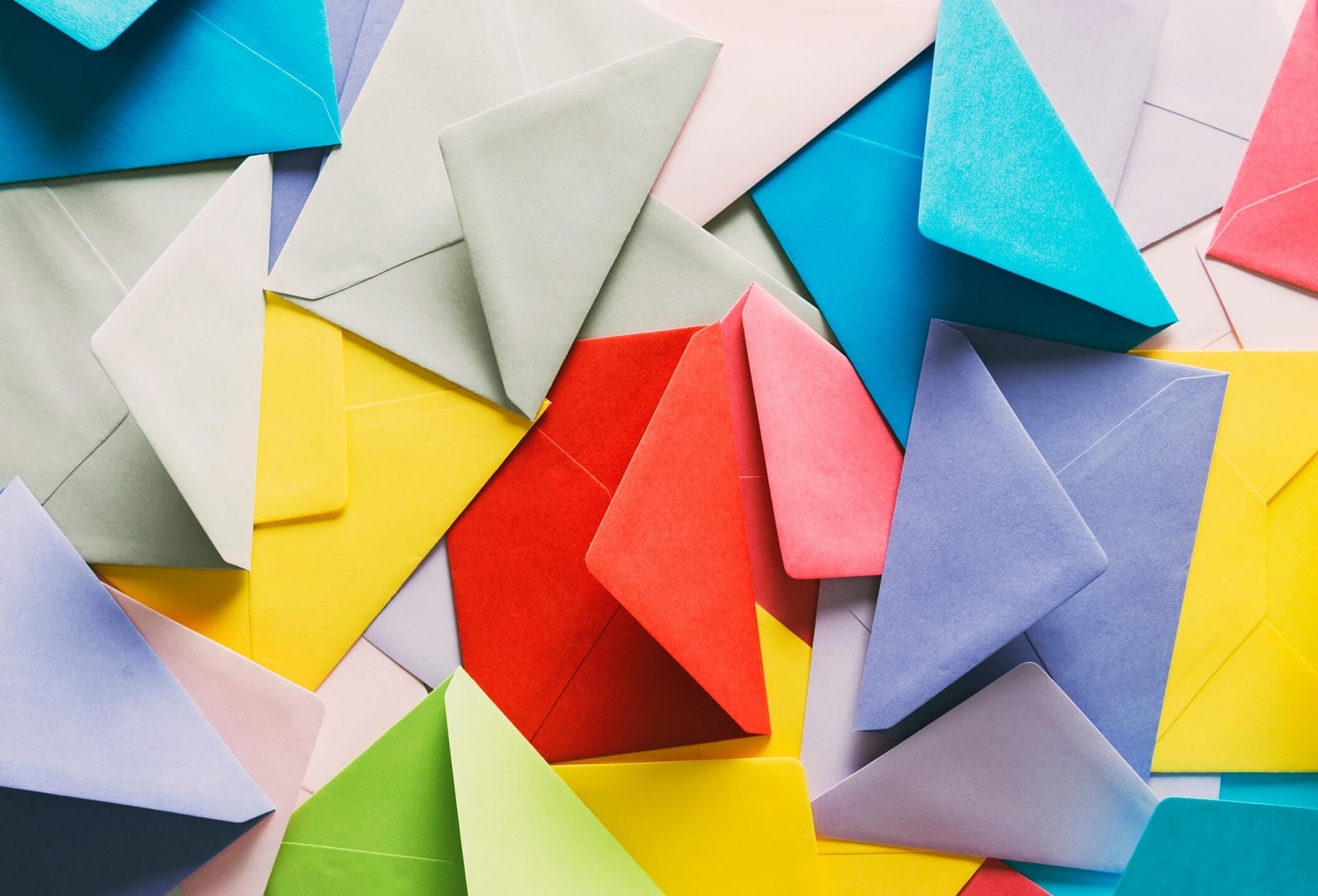 Direct mail envelopes color paper