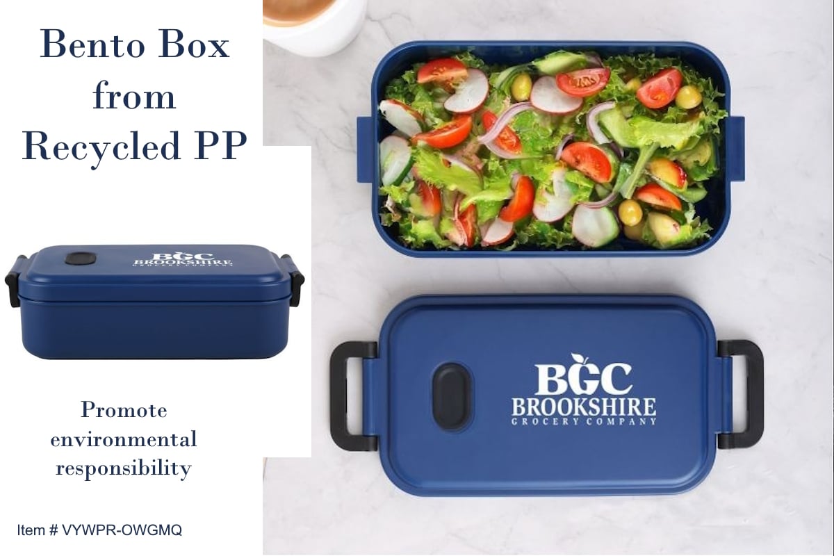 eco friendly custom printing Bento Box Recycled