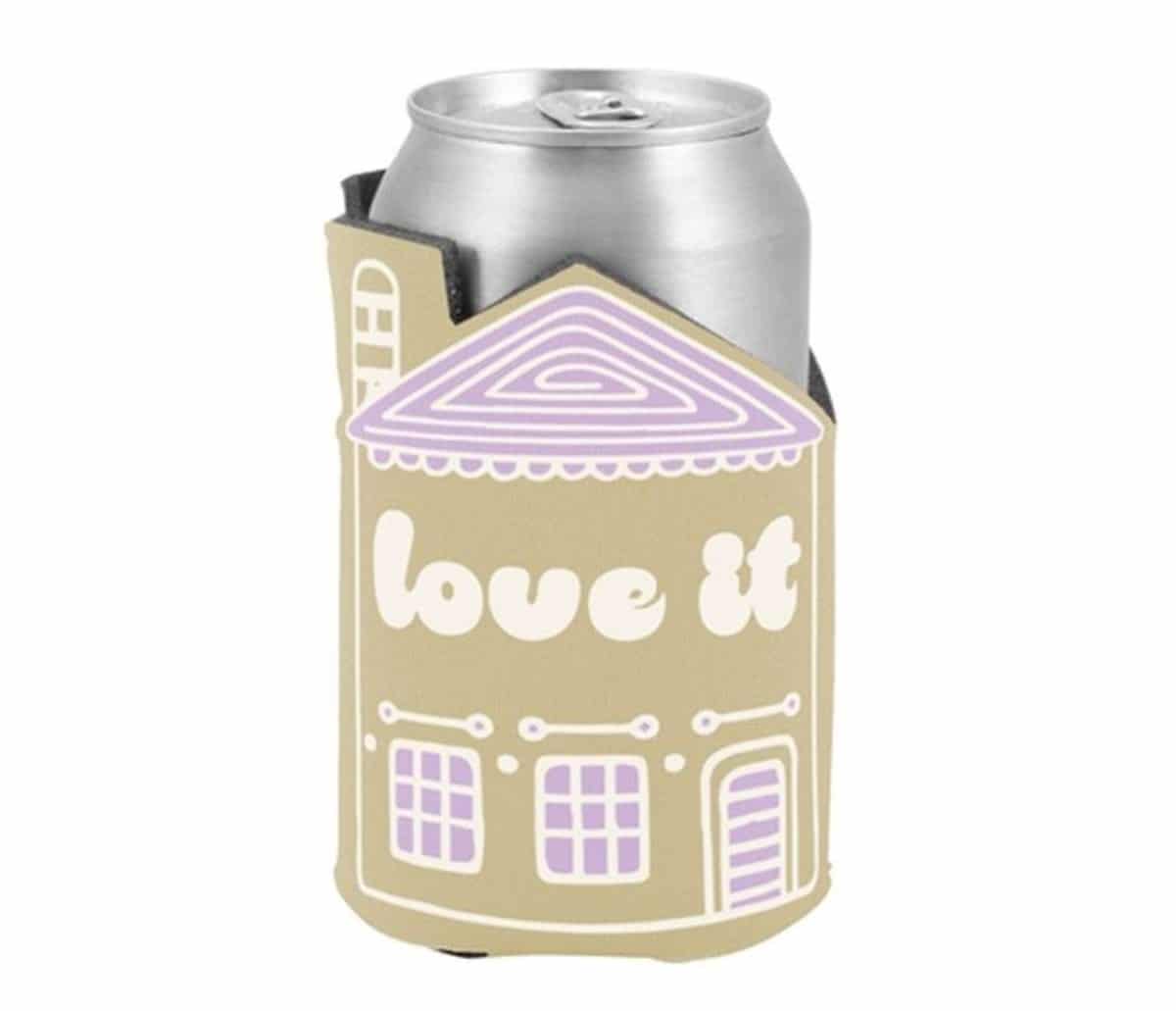 Koozie can cooler custom shape