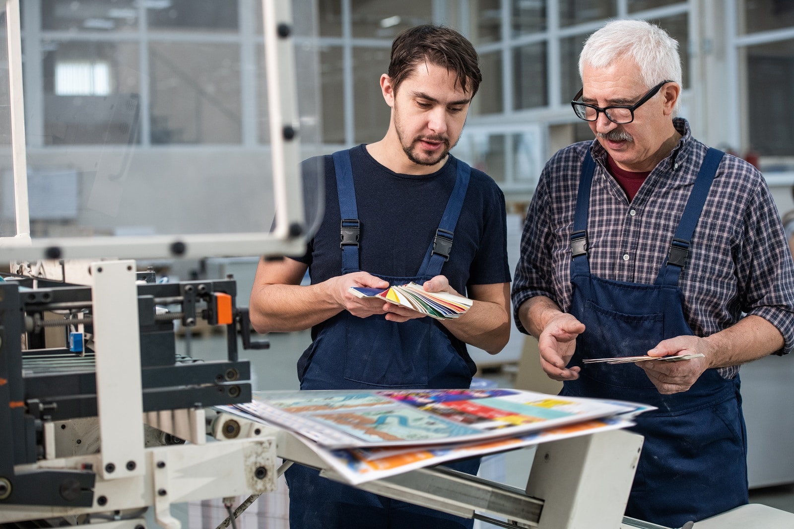 local printing company Choosing colors for printing