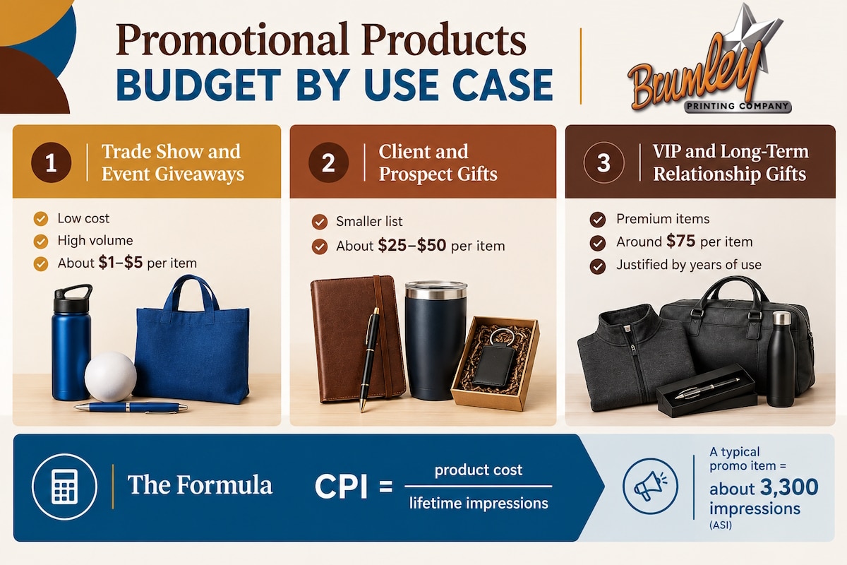 promotional products budget promotional products budget infographic