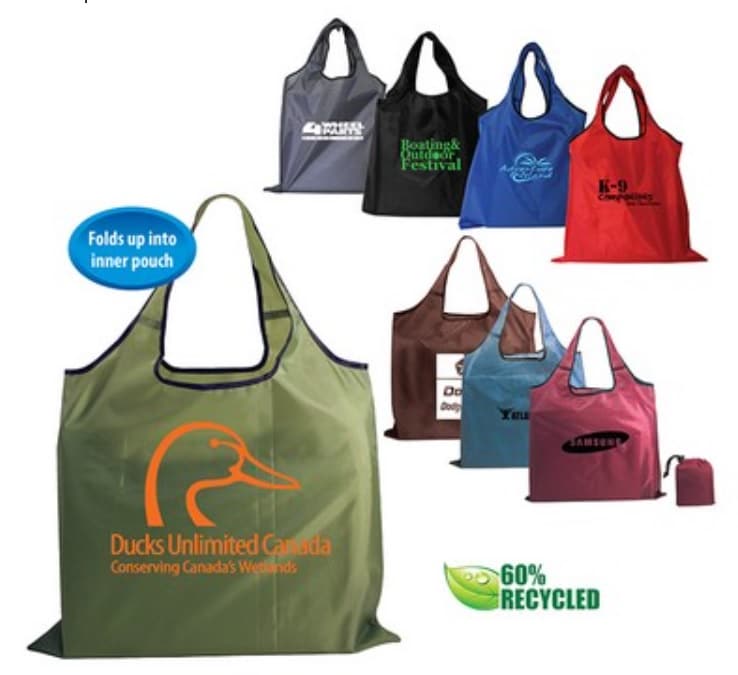 reusable promo products tote bags