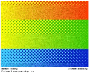 stochastic printing color example