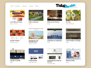 TidalBrain web design image